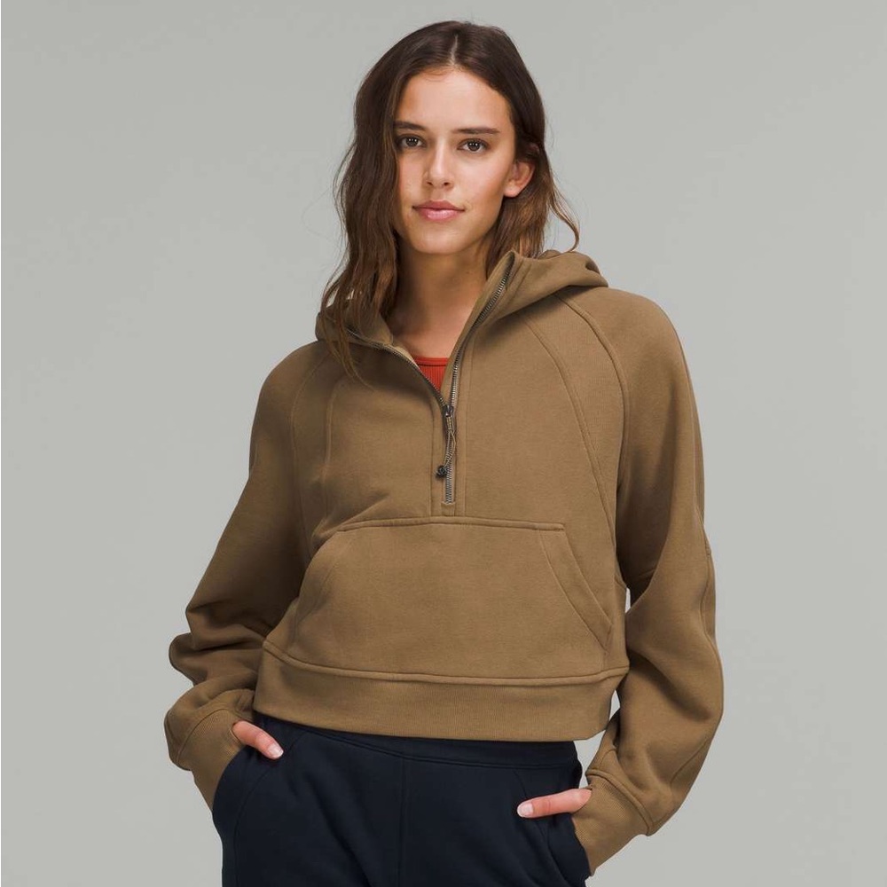 NWOT Lululemon Scuba Oversized Half-Zip Hoodie in Artifact size XL/XXL